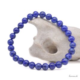 Bracelet Lapis-lazuli 6.5-7mm