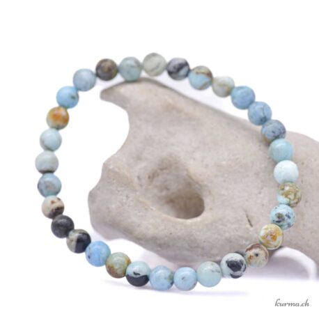 Armband Blauer Opal aus dem Kongo