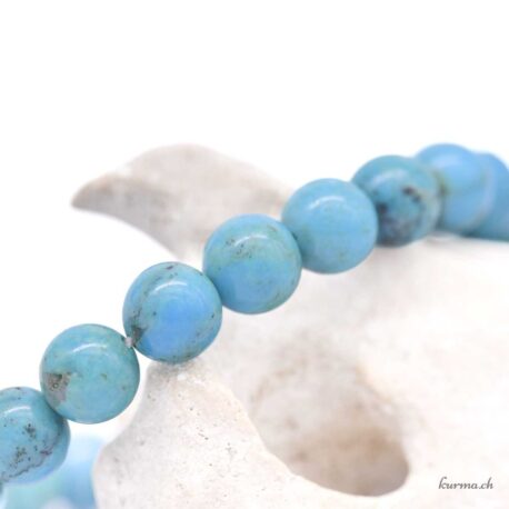 Bracelet Turquoise 9-9.5mm - N°17299.170-3 disponible en ligne et dans la boutique Kûrma.