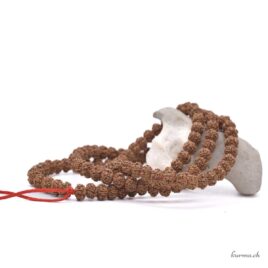 Mala en rudraksha 9mm – N°16962