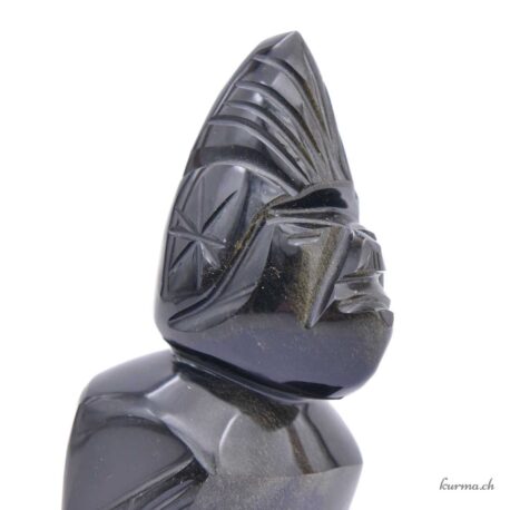 Statue Obsidienne - N°17624.3 (4) disponible en ligne et dans la boutique Kûrma.