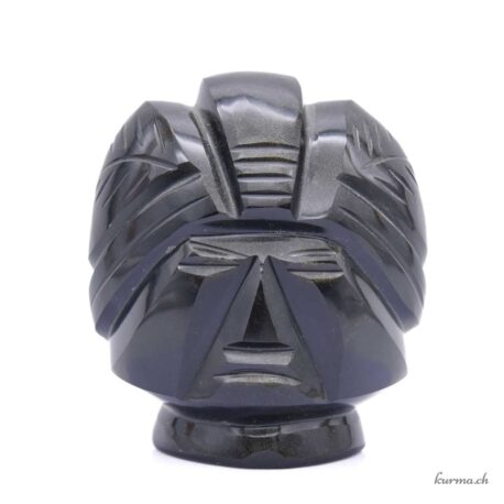 Statue Obsidienne - N°17624.4 (1) disponible en ligne et dans la boutique Kûrma.