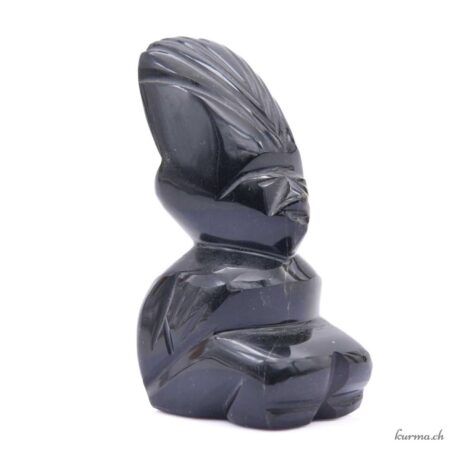 Statue Obsidienne - N°17624.5 (2) disponible en ligne et dans la boutique Kûrma.