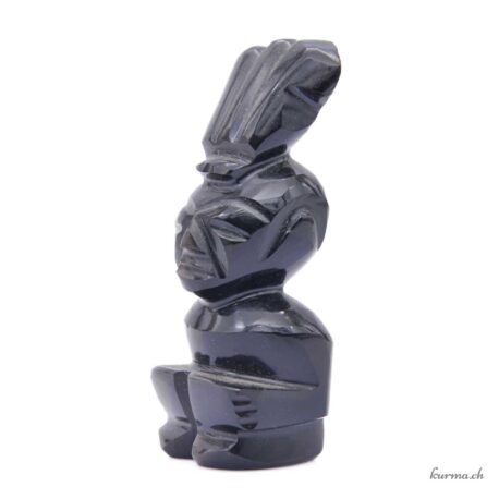 Statue Obsidienne - N°17624.6 (2) disponible en ligne et dans la boutique Kûrma.