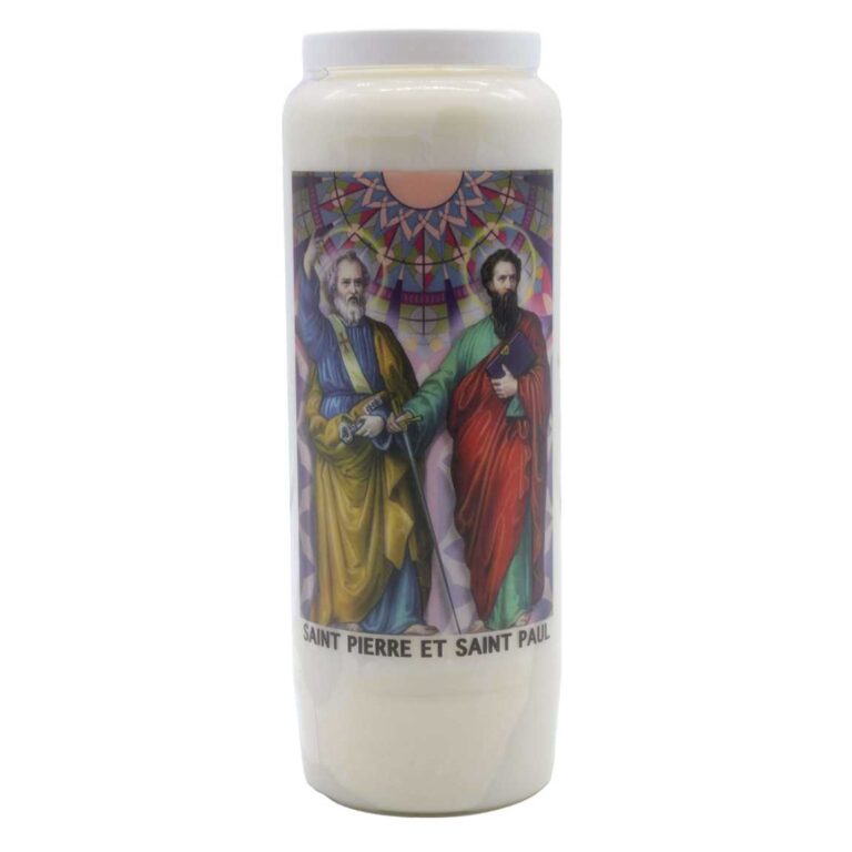 Bougie de neuvaine sainte Thérèse