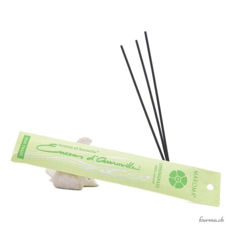 Weihrauch aus Auroville Lemon Grass 5x 10sticks - Nr. 17768-1 online und im Kûrma-Shop erhältlich.