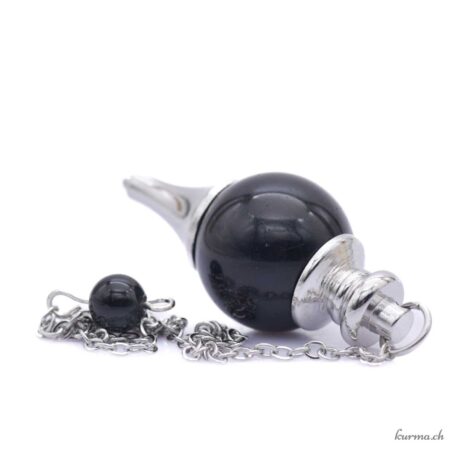 Pendel Sphäre Obsidian Schwarz 4cm - Nr. 17458-2-2 online und im Kûrma Shop erhältlich.