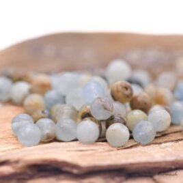 Perles Calcite bleue 4mm