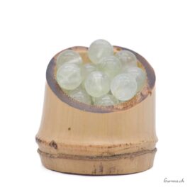 Perles Prehnite 10mm