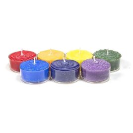 Bougies chauffe-plat parfumées - Lot - 7 Chakras