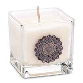 Bougie parfumée en cire de colza - Mandala