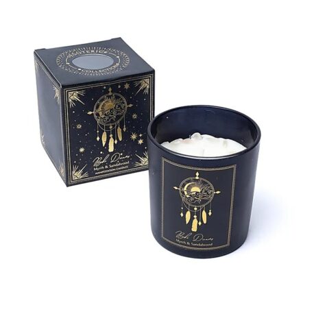 Bougie d'intention en verre - Boho Dreams - 120g