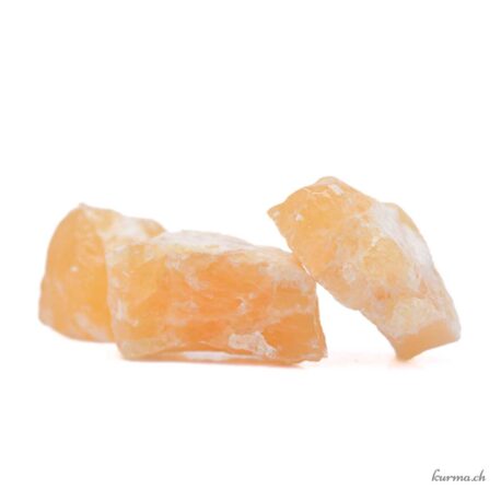 pierre brut calcite orange l no 1