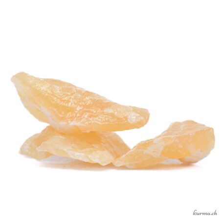 Pierre brut Calcite Orange S - N°-2 disponible en ligne et dans la boutique Kûrma.