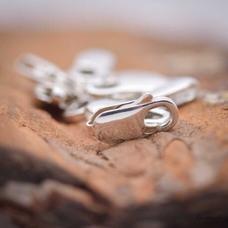 Mousqueton homard 11.6x4.3mm - Argent 925