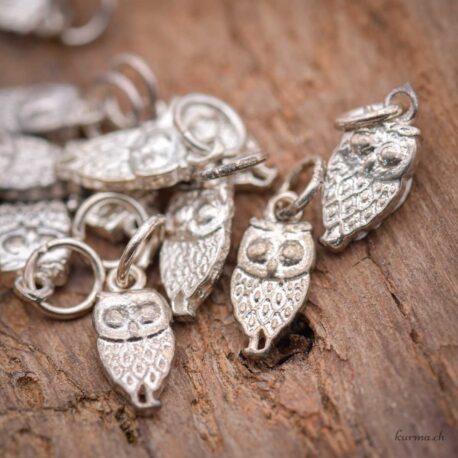 Pendentif hiboux - Argent 925
