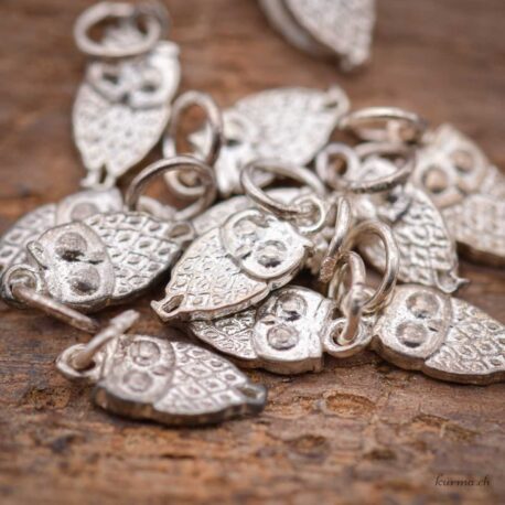 Pendentif hiboux - Argent 925