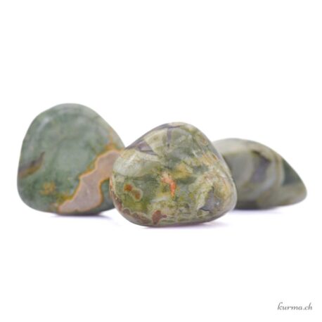 pietra burattata  verde - Taglia S