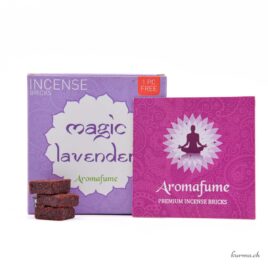 Encens Aromafume en brique - Magic Lavender