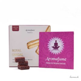 Encens Aromafume en brique - Royal Sandal