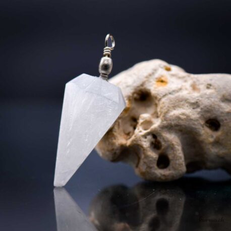 Pendolo di selenite - Esagono