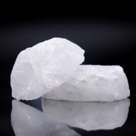 Cristal de roche - Pierre brute - 400gr à 590gr