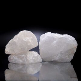 Cristal de roche - Pierre brute - 300gr à 390gr