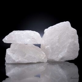 Cristal de roche - Pierre brute - 800gr à 990gr