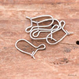 Boucles d'oreilles crochets dormeuses - 13mm - Argent 925