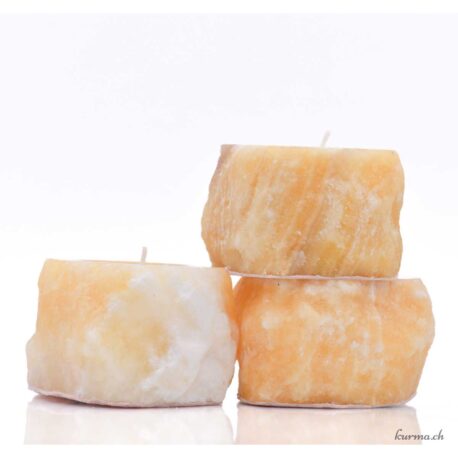 Candeliere in calcite gialla