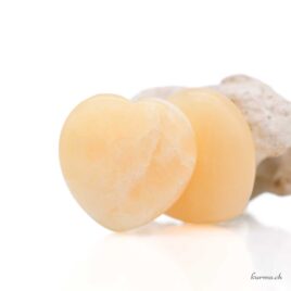 Coeur Calcite orange 3cm