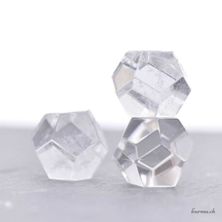 Rock crystal dodecahedron