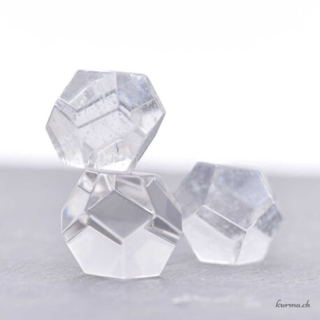 Rock crystal dodecahedron
