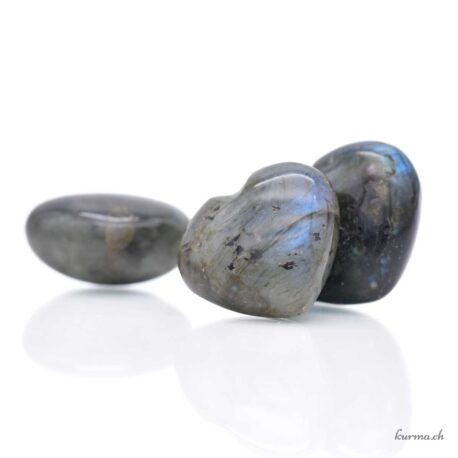 Coeur Labradorite 3 à 3.5cm