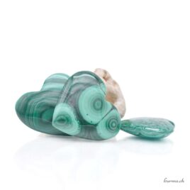 Coeur Malachite 3.5 à 4cm