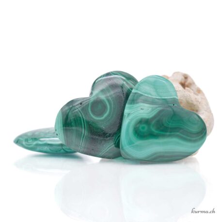 Coeur Malachite 3.5 à 4cm