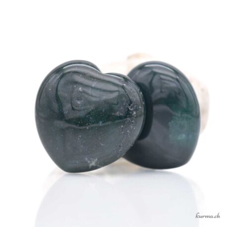Coeur Agate mousse 3cm