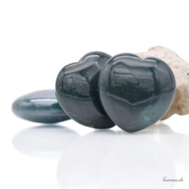 Coeur Agate mousse 3cm