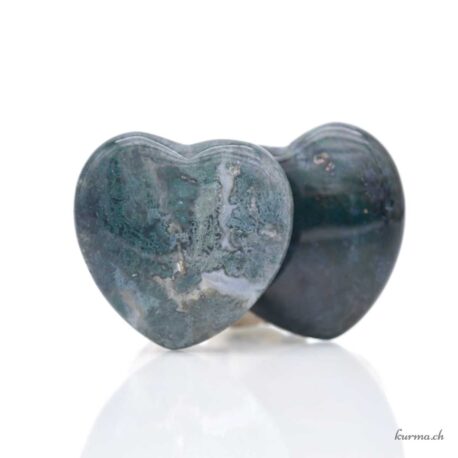 Coeur Agate mousse 4cm