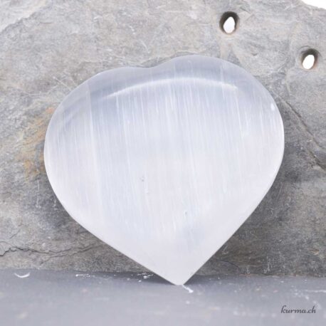 Coeur Sélénite 9cm