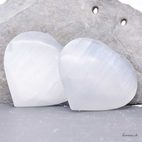 Coeur Sélénite 9cm