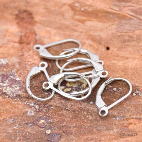 Dormeuses - Anneau ouvert - 16mm - Argent 925