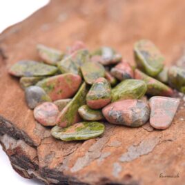 Unakite mini - Pierres pour orgonite
