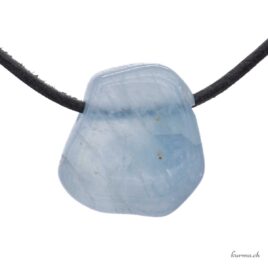 Aigue-marine pendentif en pierre