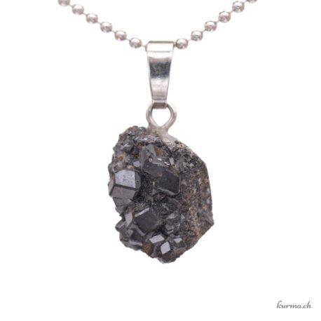 Andradite (Grenat) - Pendentif en argent 925