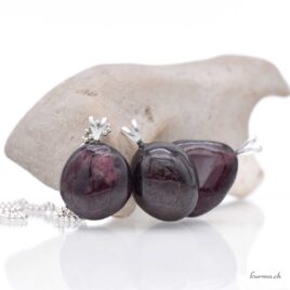 Grenat pyrope collier en argent 925