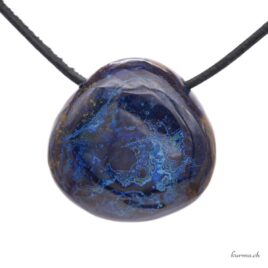 Azurite - Pendentif pierre percée