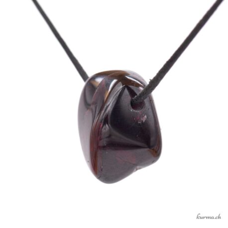 Grenat - Pendentif pierre en percée