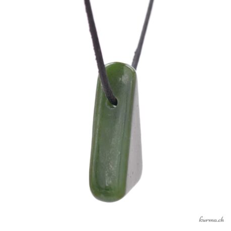 Jade néphrite - Bijou en pierre roulée