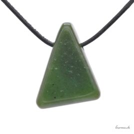 Jade néphrite - Bijou en pierre roulée